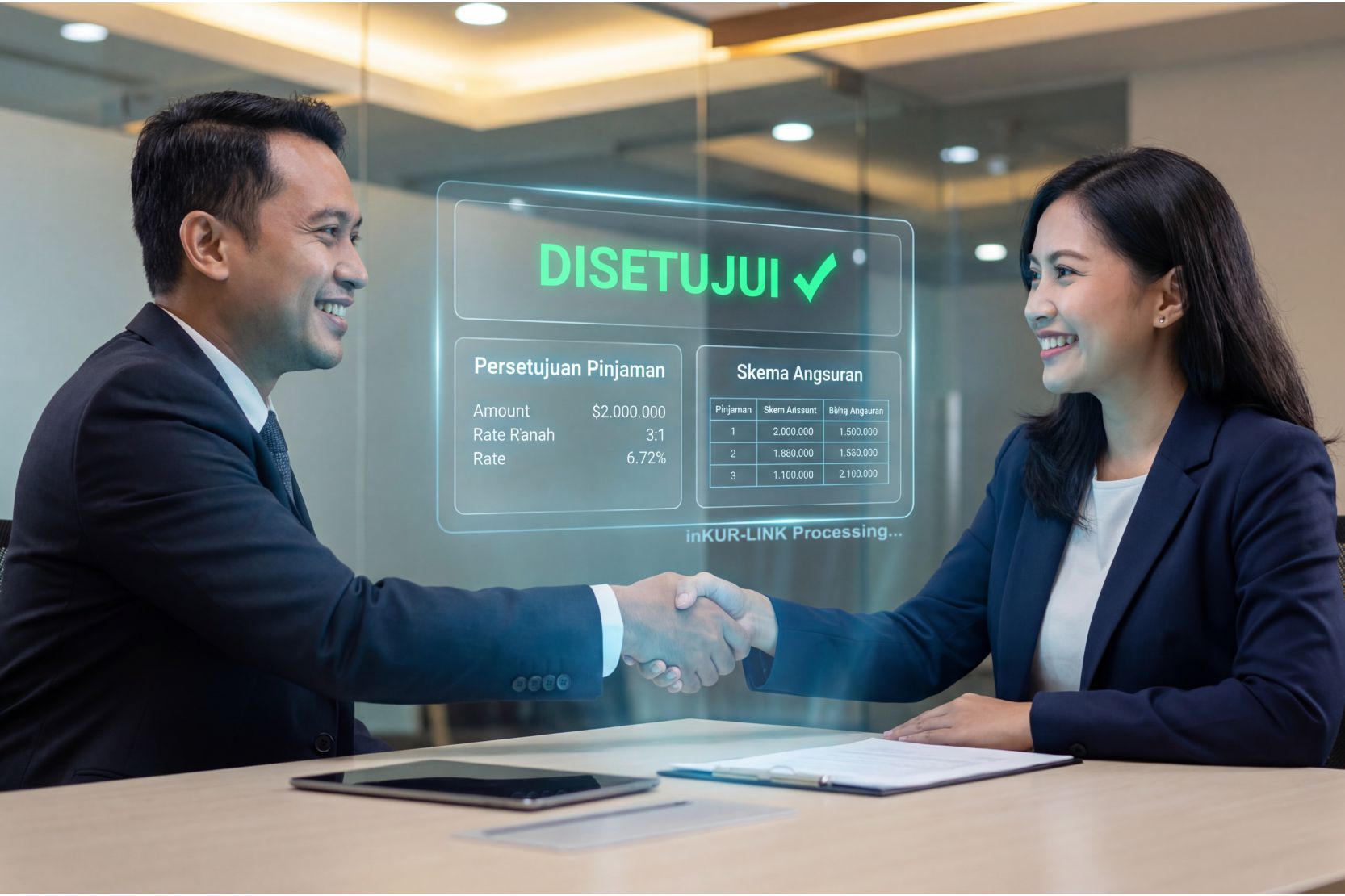 Dashboard Sistem KSP